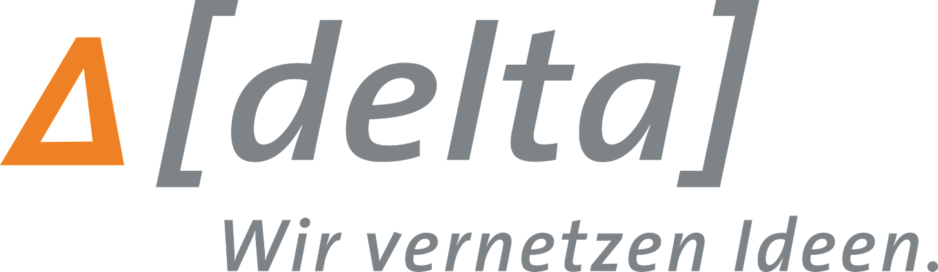 delta Logo RGB mit Claim