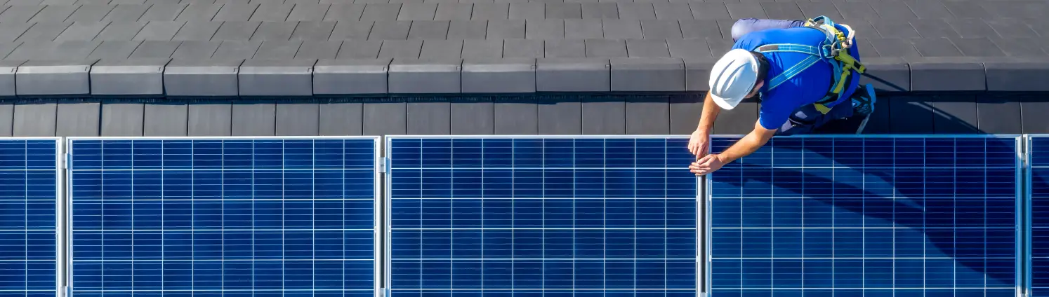 PV-Anlage wird Installiert